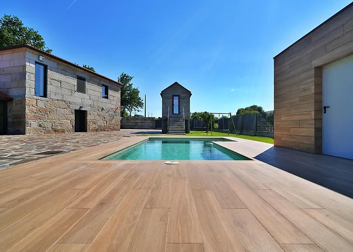 빌라 Lujosa Con Piscina